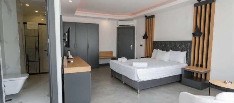 Avşar Butik Deluxe Sea odası