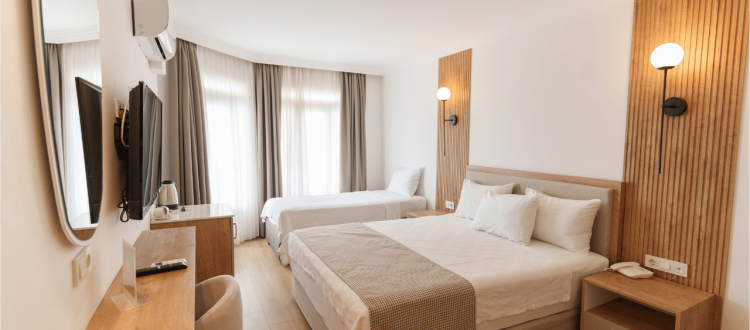 Comfort Deniz Manzaralı oda